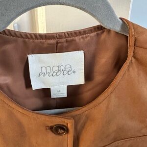 Anthropologie Brown Vest